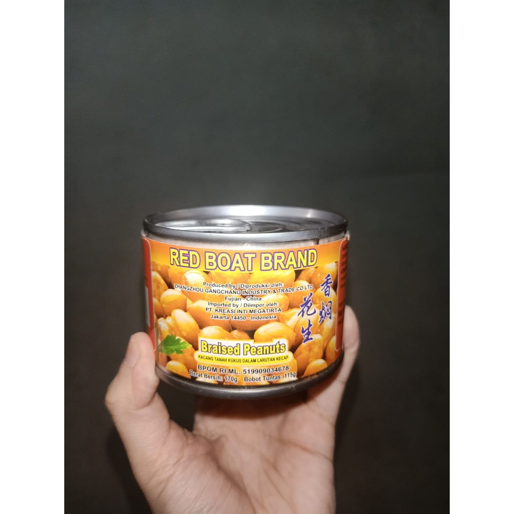 

RED BOAT BRAND BRAISED PEANUTS CHECK OUT BUBBLE WRAP!!/ KACANG TANAH KUKUS DALAM LARUTAN KECAP 170g