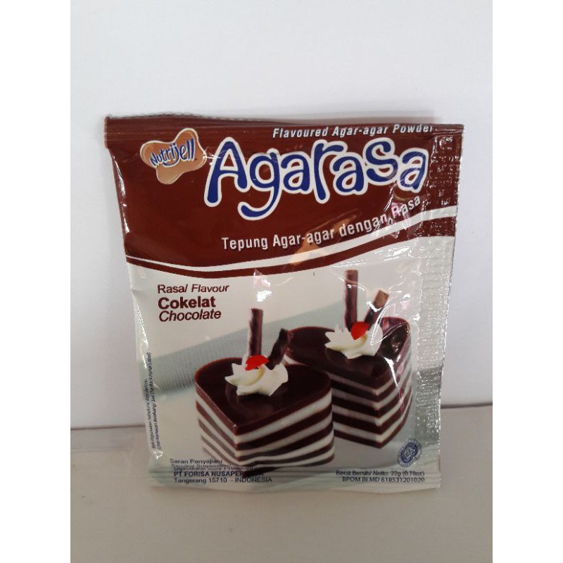 

agarasa coklat agar-agar dengan rasa/sachet 22g