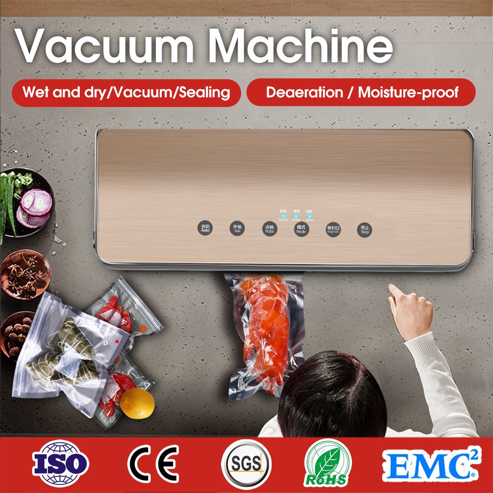 Vacuum Sealer Kitchen Food Vacuum Sealer Makanan Portable Refrigerator Preservation