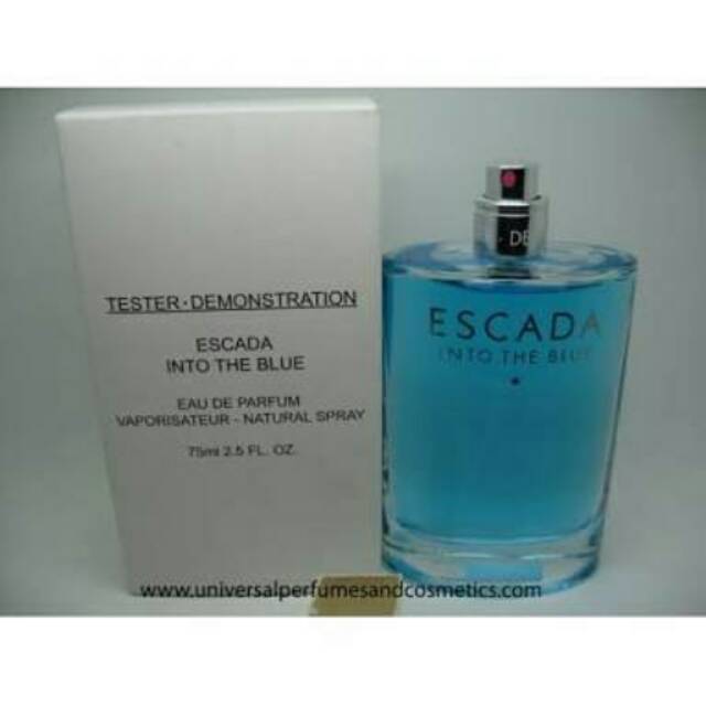 Tester - parfum original escada into the blue