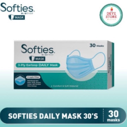 Softies 30S (Daily Mask Polos/ Batik / Japanese)