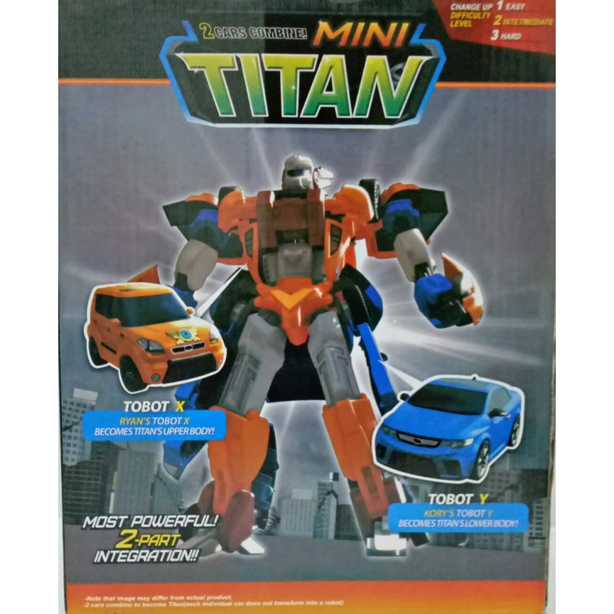 MINI TITAN / TOBOT TITAN /MAINAN ANAK LAKI LAKI