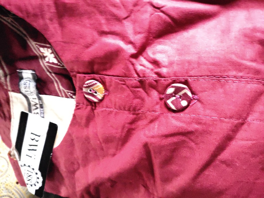 Ad316 Gamis Rempel Renda Katun Strech Batik Bwi 188