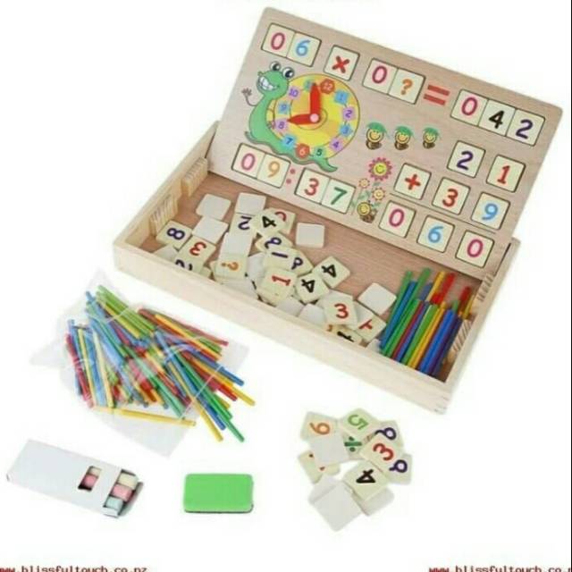 

Mainan Edukasi Anak Papan Tulis Magnetik MULTIFUNCTIONAL BEAD SKETCH
