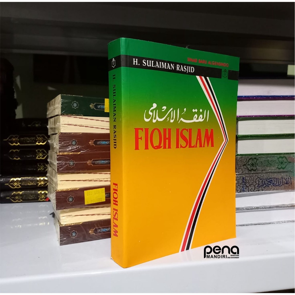 Fiqh Islam Sulaiman Rasyid Penerbit Sinar Baru Algensindo ORIGINAL (Kertas Isi Buram /CD)