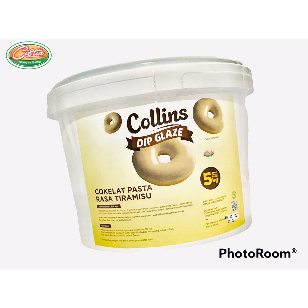 

COLLINS GLAZE TIRAMISU 5KG