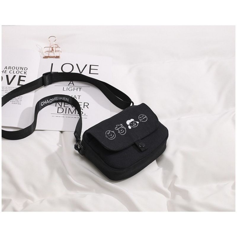 CAHAYA PELANGI (CPS) SNOOPY - SLING BAG Wanita Chaomeiren KOREA