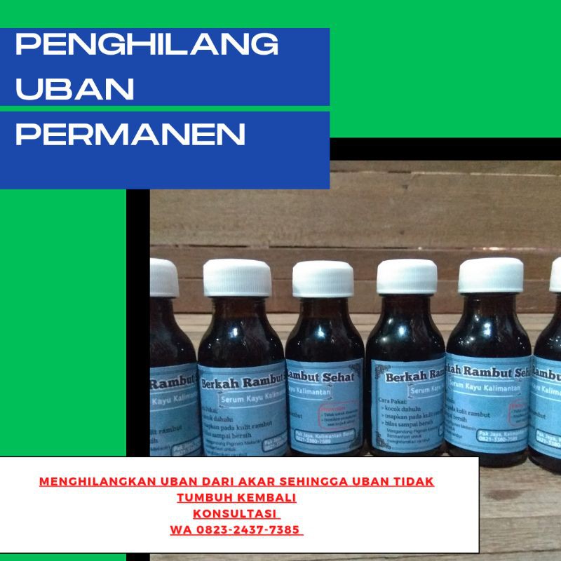 Obat Penghilang Uban Alami Permanen dalam 3 bulan