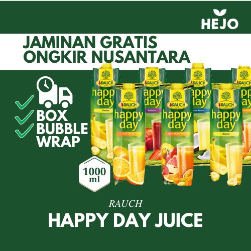 

Ge602G Rauch - Happy Day Juice Vegan No Sugar Added / 100% Jus Buah Murni - Cranberry Ds5