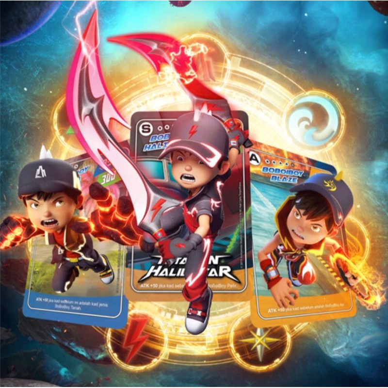 BoBoiBoy Galaxy Card Set : Pek Elemental (54 Cards)

