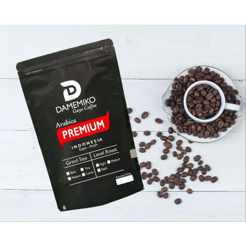 

[COD] Kopi Arabika Aceh Gayo Premium 100g - Kopi Bubuk / Biji - DAMEMIKO Coffee