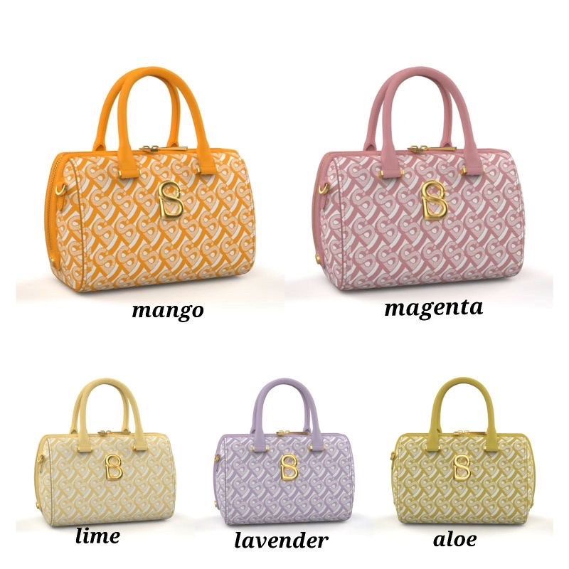 BIMU TOP HANDLE BAG BUTTONSCARVES