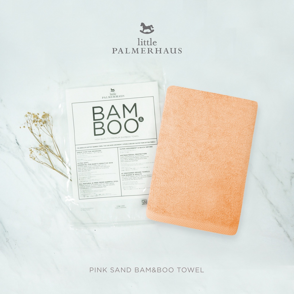 Little Palmerhaus BAM &amp; BOO Towel 60 x 120 | Handuk Bambu