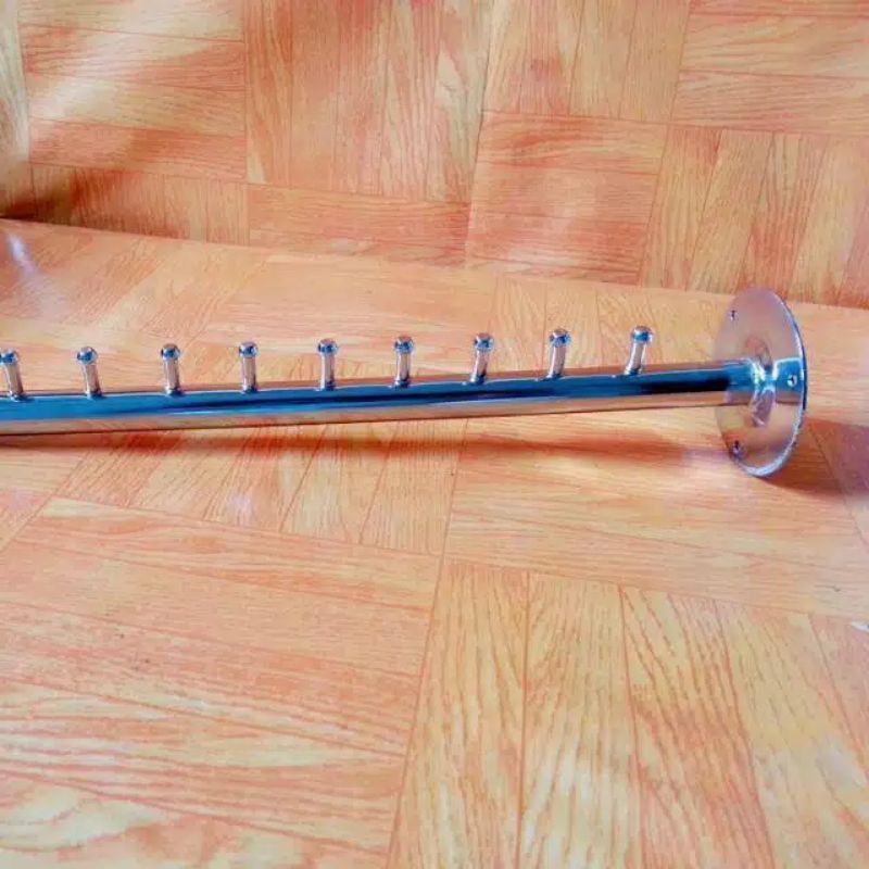 Suling Tembok Premium Standar Gantungan Baju Besi Suling Hanger Suling Besi Tebal
