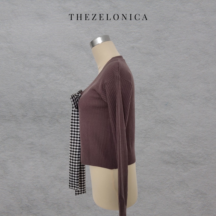 Zelonica Outer Naomi cardigan Bahan Premium