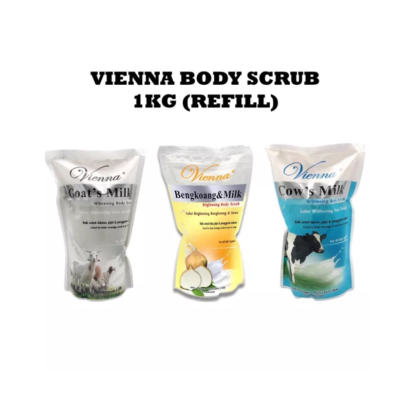 [REFILL] Vienna Body Scrub - 1Kg