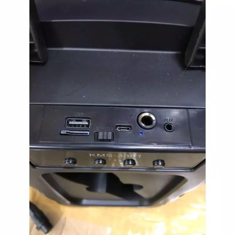 COD SPEAKER BLUETOOTH PORTABEL 6'5 INCH KIMISO 3381 BONUS MIC KARAOKE X-BASS//SPEAKER KARAOKE KIMISO 3381 X-BASS//SPEAKER SALON AKTIF//SPEAKER WIRELESS