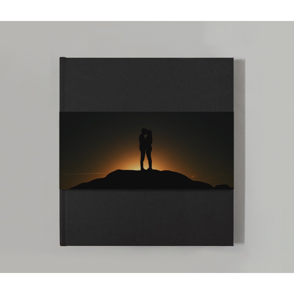 

Commercial Photobook - Hardcover Material Wrap + Book Jacket