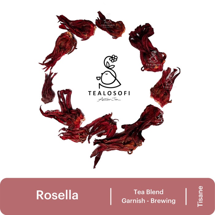 

ORIGINAL MURAH Rosella - Red Tisane Herbal Flower - Teh Bunga Merah Indonesia