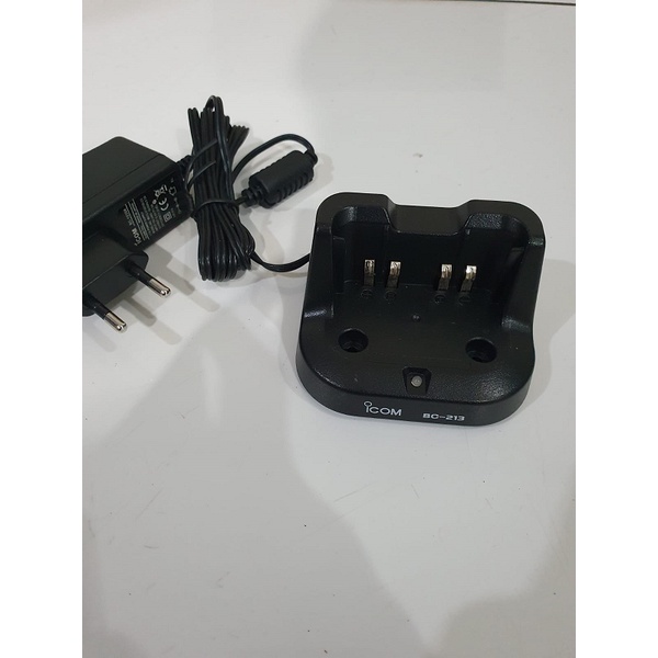 Charger ht icom v88, adaptor + dekstop ic v 88, BC 213 bc-123 litium bc 213 bc 213 original rapid