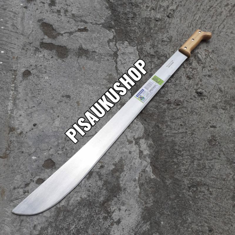 Machete 26 inchi Tramontina gagang kayu latin 26627/026 original made in brazil