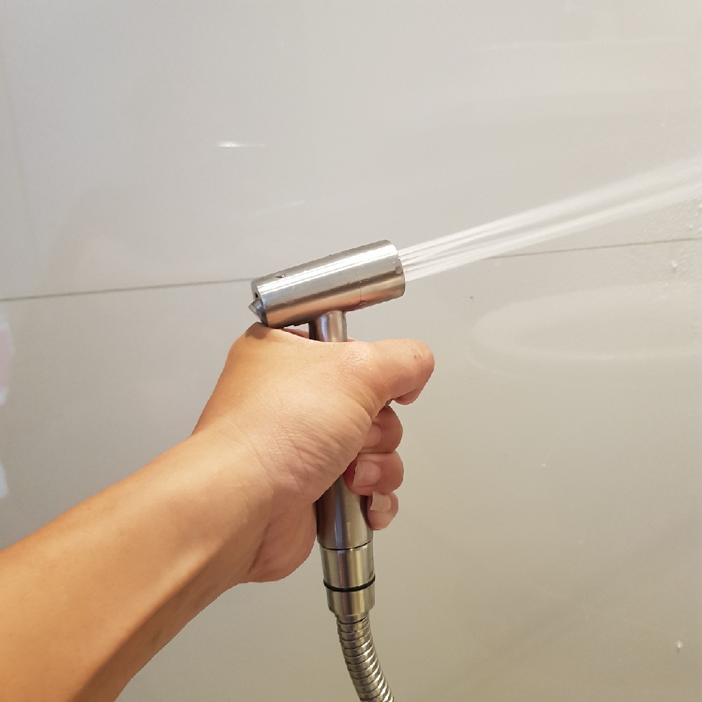 VNT Jet Shower Closet Stainless SUS 304 Bidet Spray Cebok Washer Semprotan Toilet