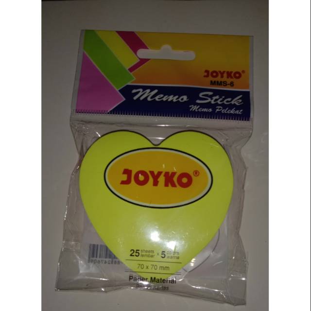 

Memo stick/memo joyko hati mms-6