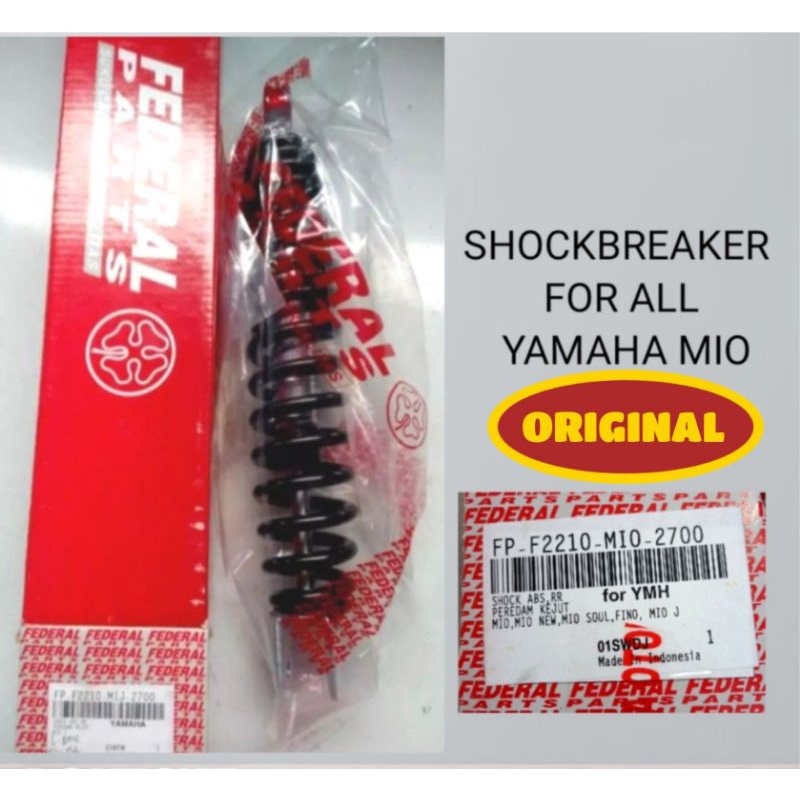 SHOCKBREAKER YAMAHA MIO J, MIO M3 MERK FEDERAL