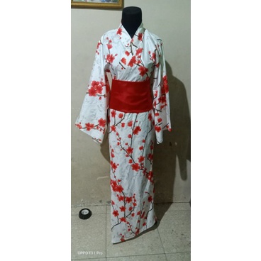 Yukata Kimono Jepang Female Costume Cosplay Lolita 002