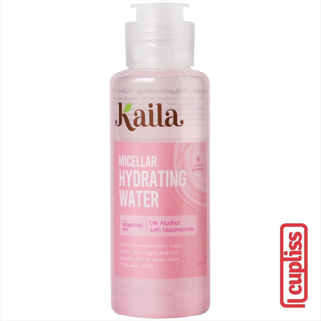 KAILA Make Up Remover 100ml Micellar Hydrating Water 100 ml