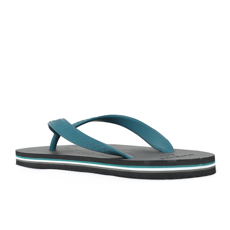 Sandal Panama Classic / Sendal Jepit Pria Hitam Hijau Tosca / Sandal Pantai M12