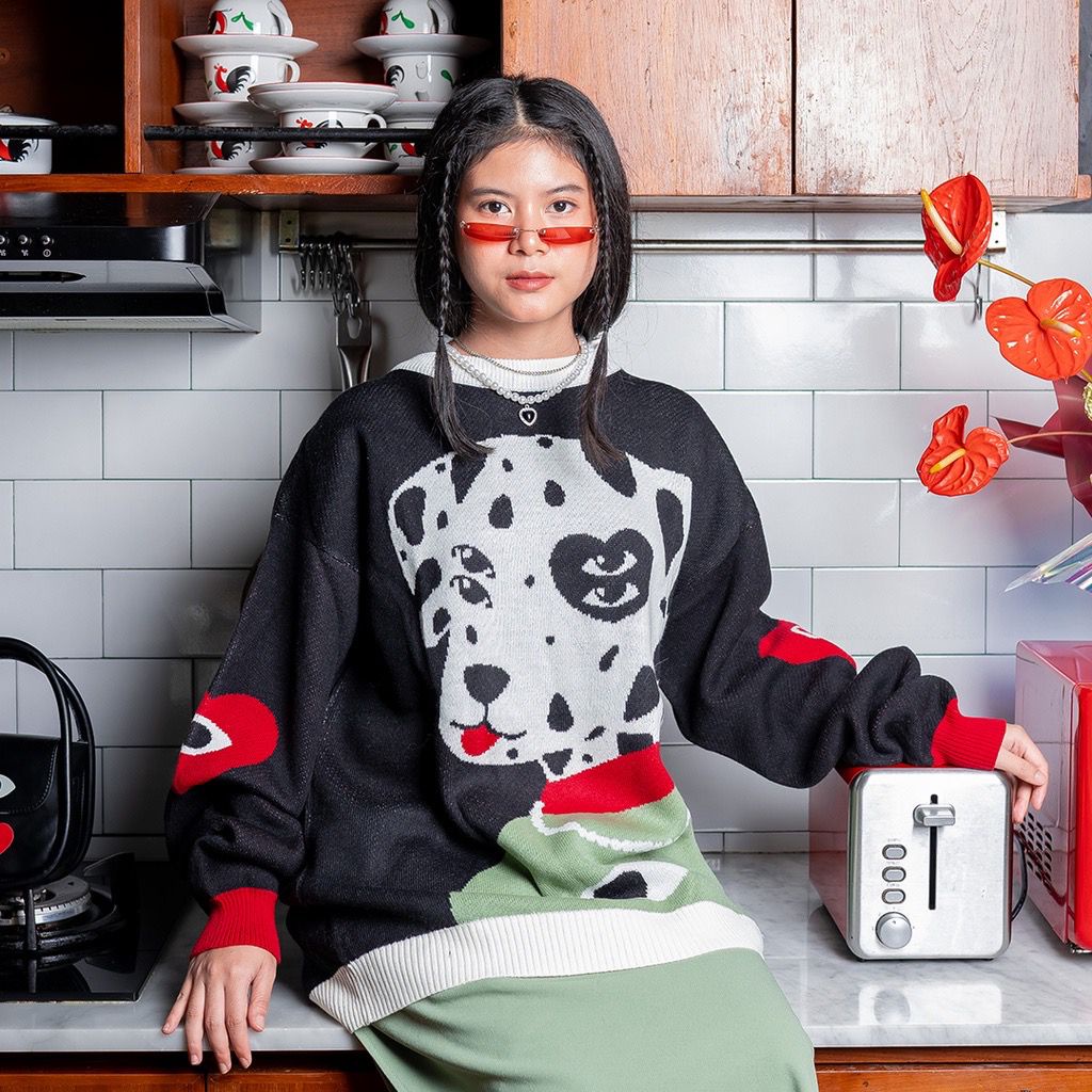 Bruce Clues Knitted Sweater