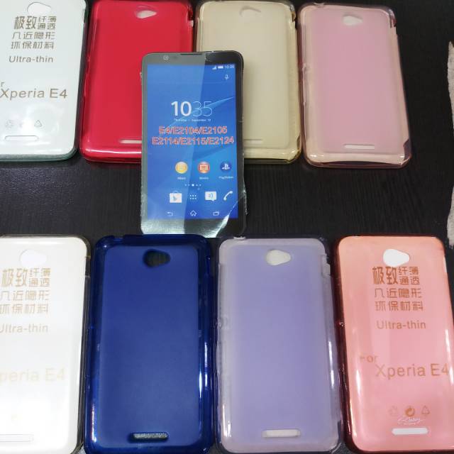 Silikon Sony Xperia E4 Shopee Indonesia