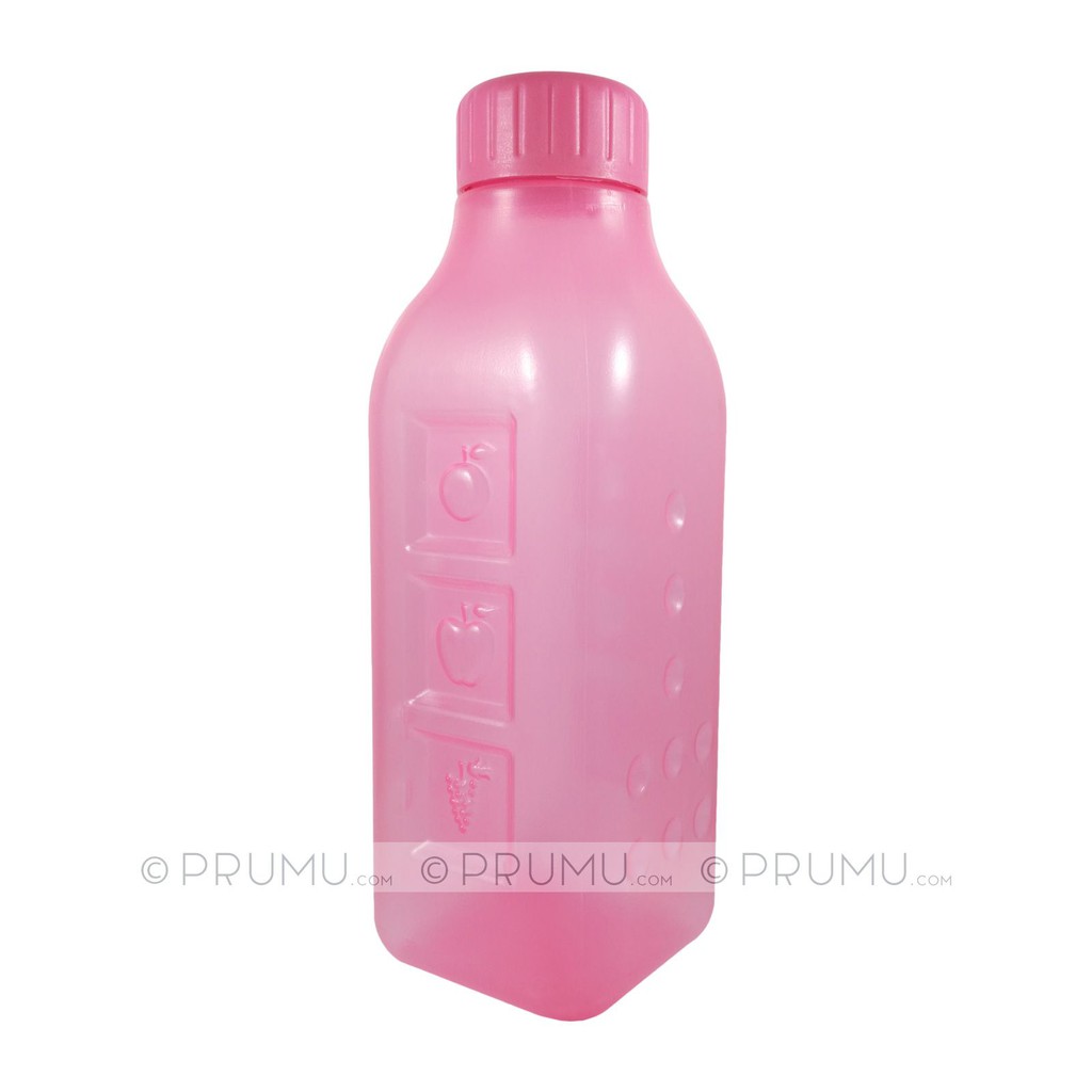 6 Botol Minum 1 Liter / Botol Air 1 Liter - Clio Evo Square