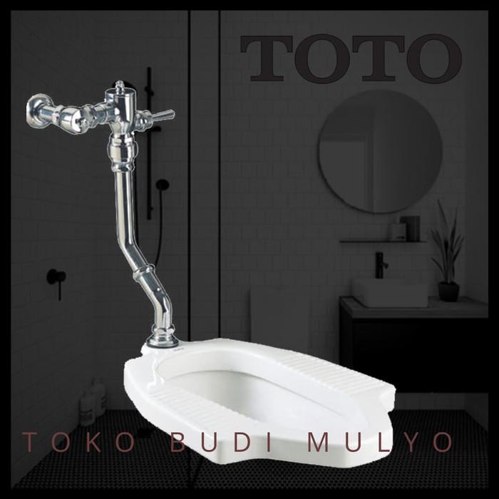Katup Closet Jongkok Toto Ce9 Komplete Set Push Valve