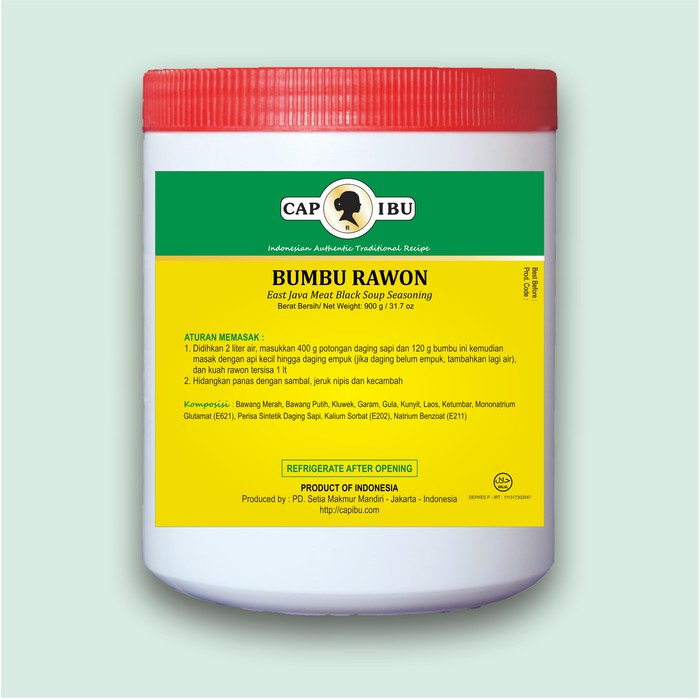 

Ready - Bumbu Rawon Cap Ibu Kemasan Pot