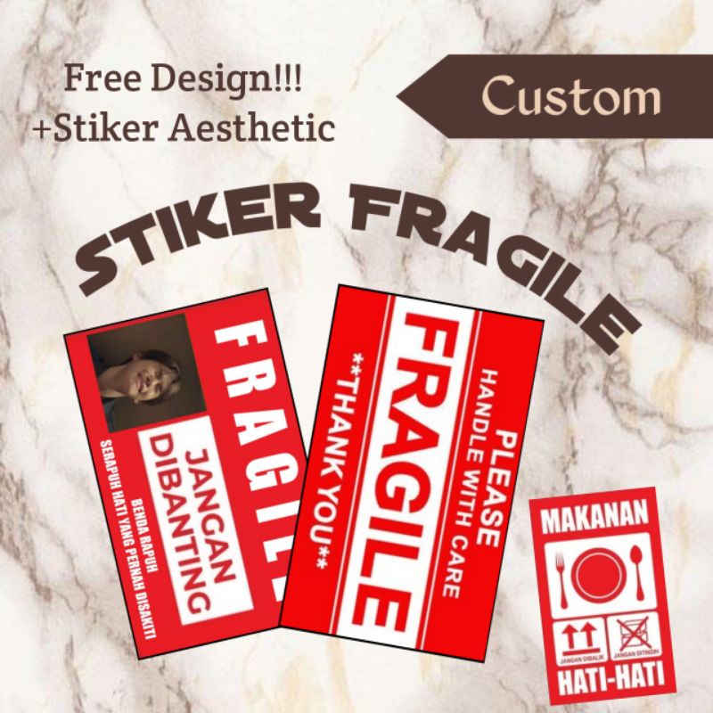 

(PROMO)Stiker Fragile–Label Jangan Dibanting–Stiker Jangan Dibanting–Stiker Fragile Desain Korea