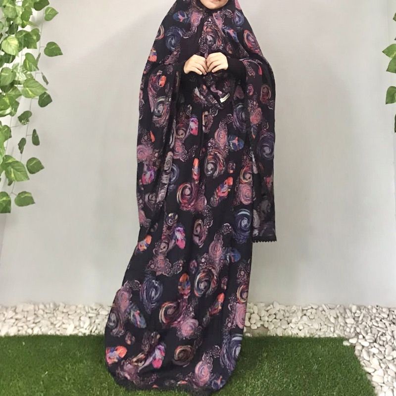 NEW MUKENA RAYON KOREA IMPORT by okedashop