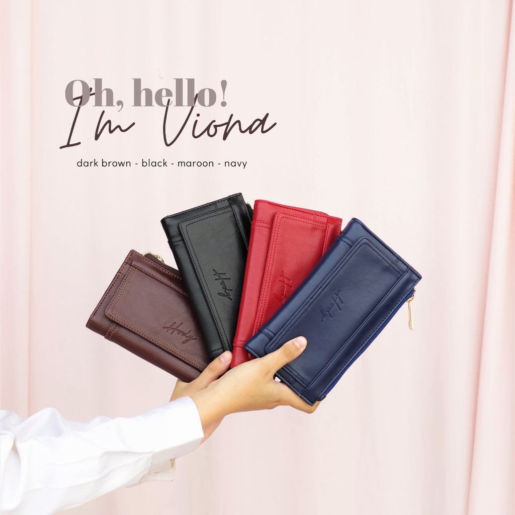 Hody Dompet Viona Vino Lipat Premium - Wallet Syntesis Premium - Dompet