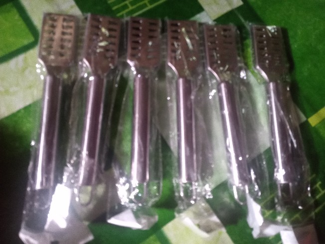 Pisau Kerok Pembersih Alat Serut Sisik Kulit Ikan Bahan Stainlis Tebal