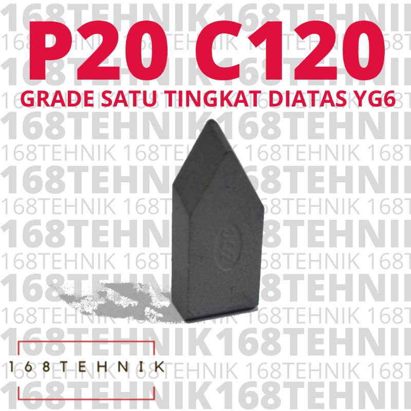 MATA WIDIA P20 C120 ECER / PISAU BUBUT WIDIA P20 C120 / BETEL WIDIA