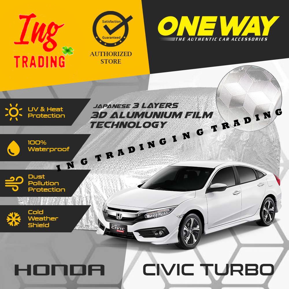 Cover Sarung Mobil CIVIC TURBO SEDAN Anti Air Waterproof 3 LAPIS