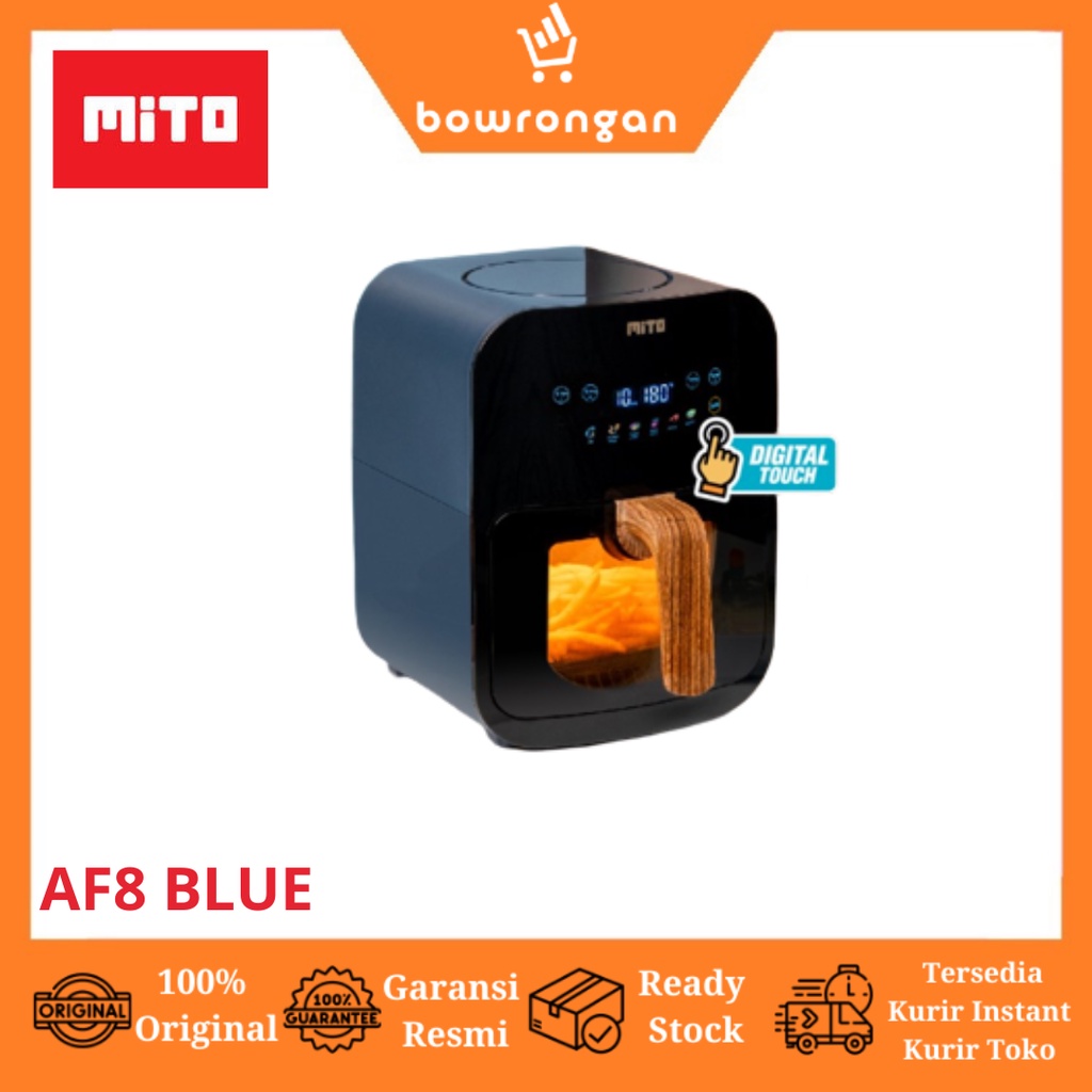 Mito Air Fryer AF8 Crystal Series