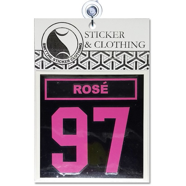 Stiker BP Rose 97 Cutting Sticker 2W