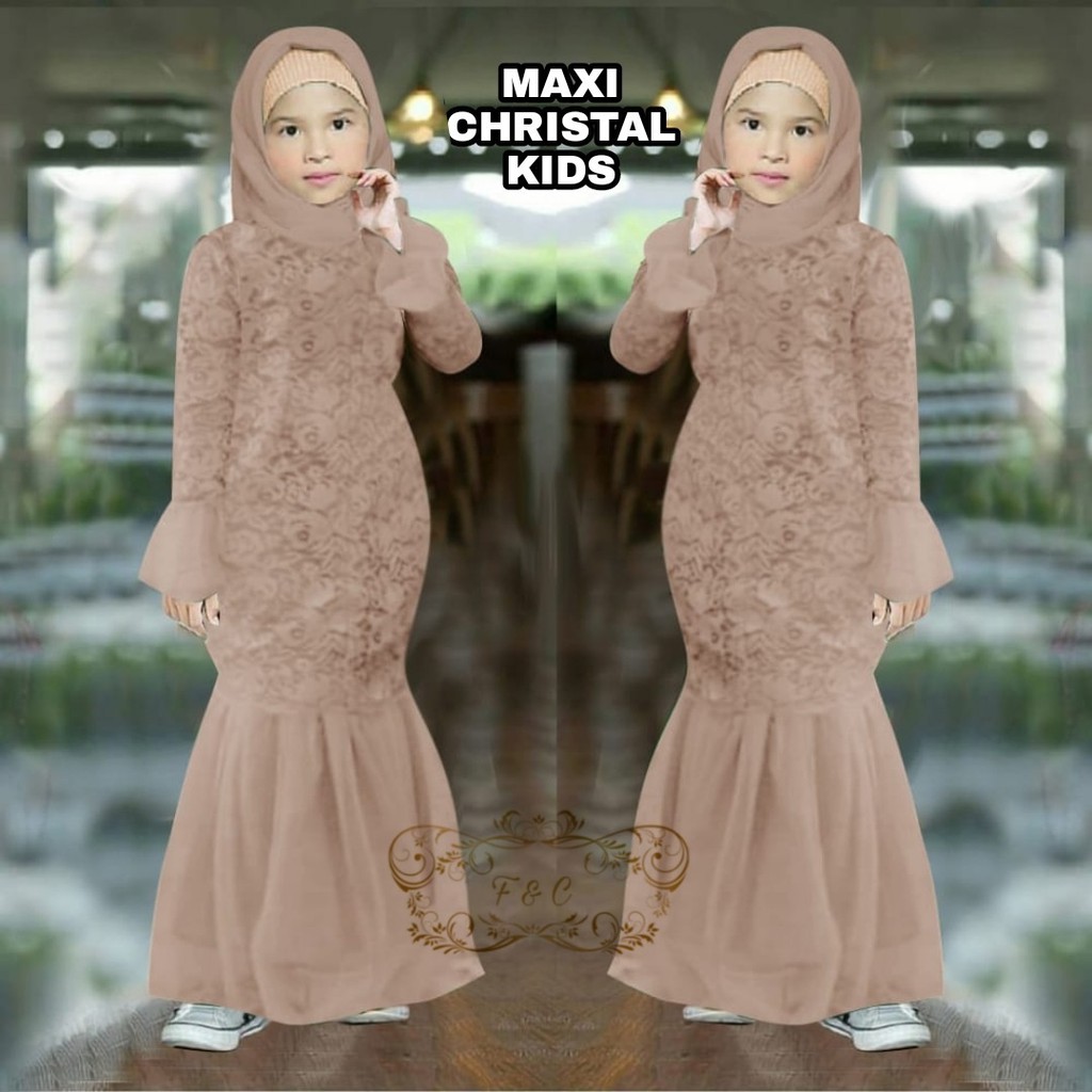 MAXI CHRISTALIA KID / BAJU MUSLIM ANAK