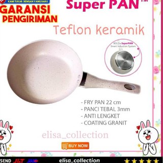 TOP PRODUK Teflon Keramik  Teflon Anti Lengket  BOLDe Super 