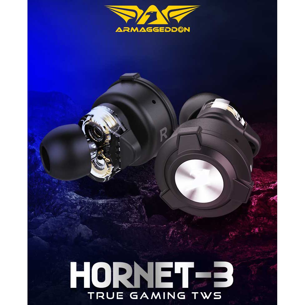 Earphone Bluetooth Armaggeddon TWS HORNET-3