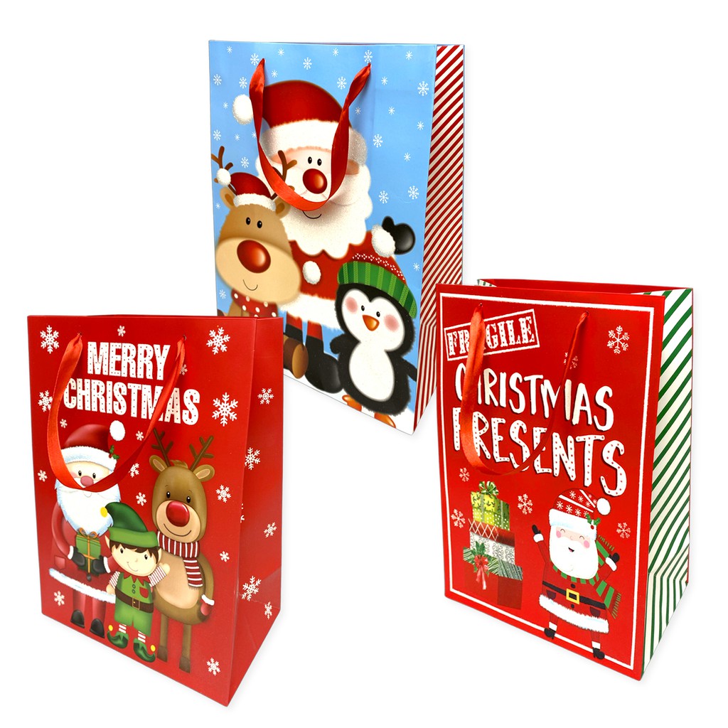 

Scoop Kantong Kertas / Paper Bag Natal 32x26x10cm 63131200