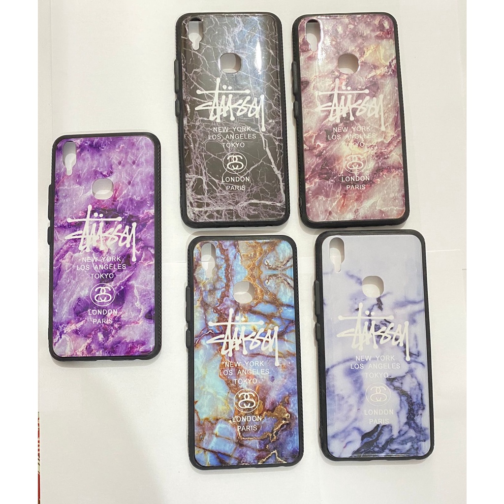 SALE!!! VIVO V9 FUZE SOFTCASE FUZE KARAKTER LONDON CAMPUR