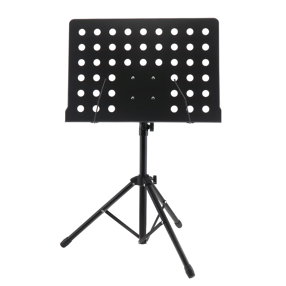 Tripod Stand Holder Partitur Musik Bahan Aluminum Alloy Tebal Tinggi Adjustable